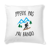 Coussin J'peux pas j'ai rando 