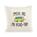 Coussin J'peux pas j'ai road-trip 