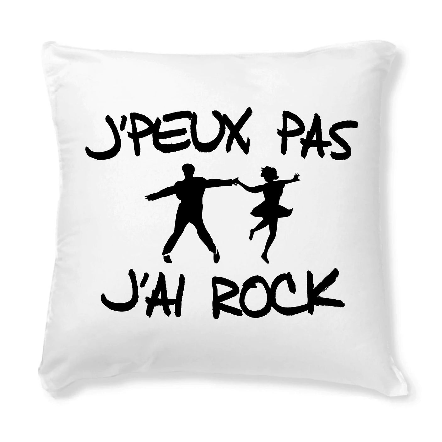 Coussin J'peux pas j'ai rock 