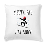 Coussin J'peux pas j'ai snow 