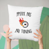 Coussin J'peux pas j'ai tuning Blanc