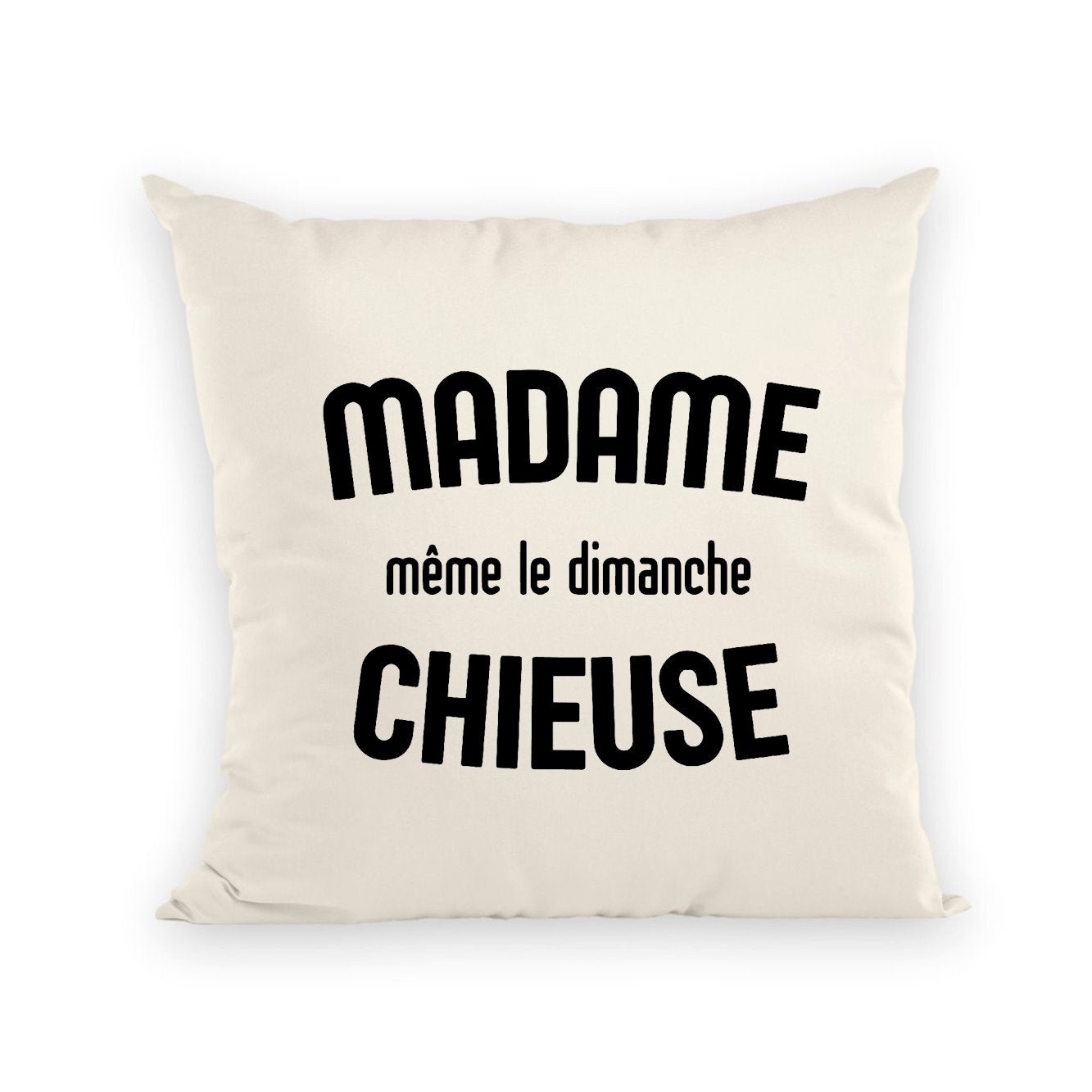 Coussin Madame chieuse 