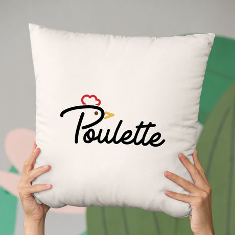 Coussin Poulette Beige