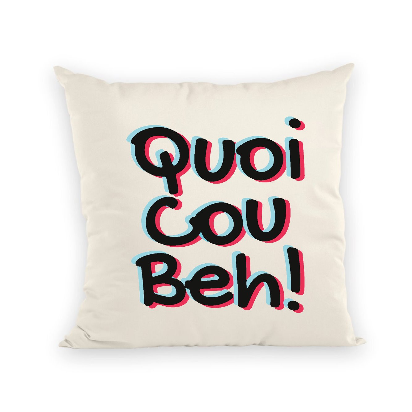 Coussin Quoicoubeh 