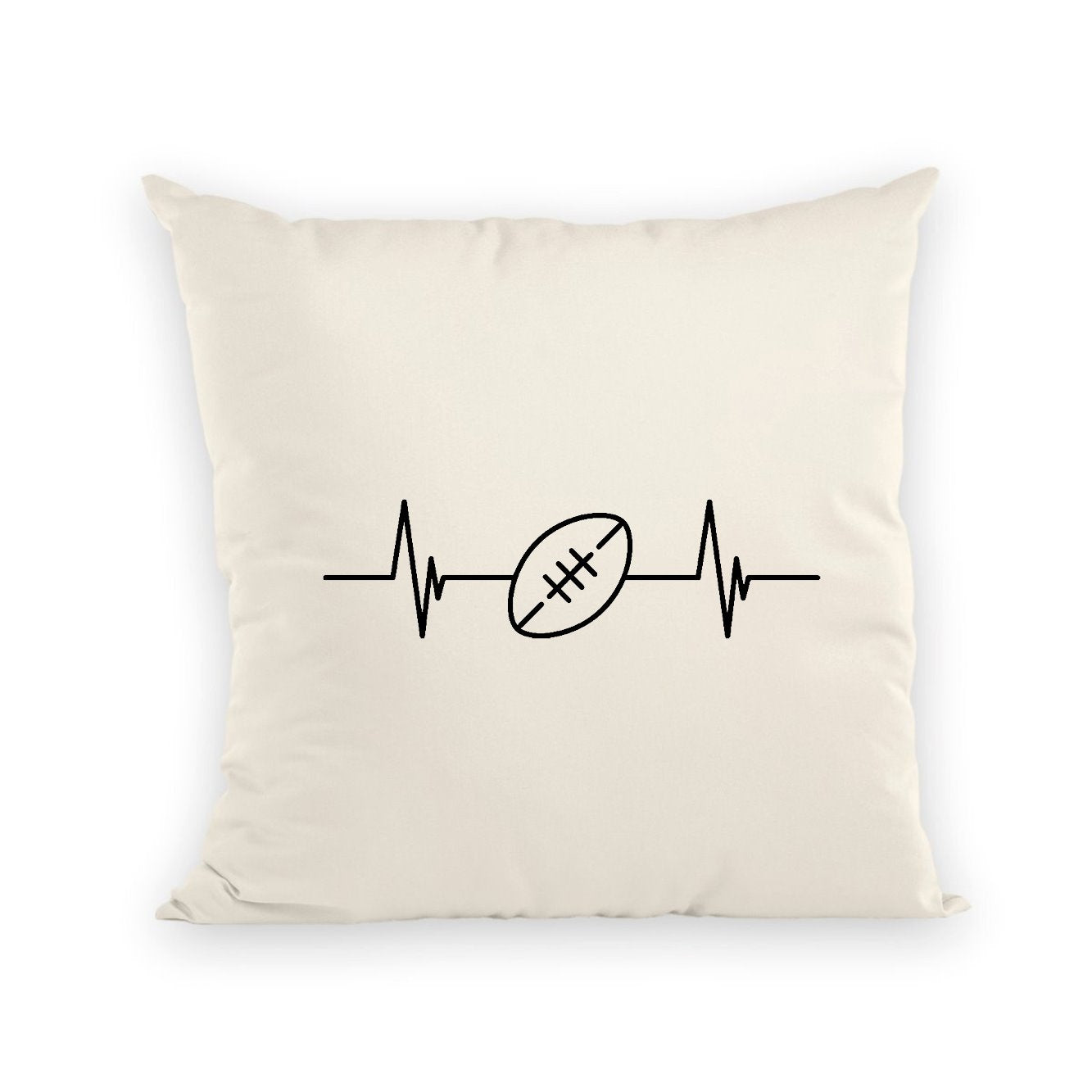 Coussin Rythme cardiaque rugby 