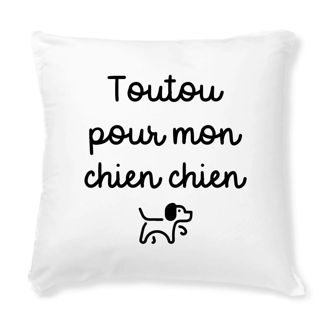 Coussin Toutou pour mon chien chien 