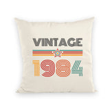 Coussin Vintage année 1984 