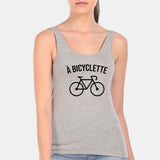 Débardeur Femme À bicyclette Gris