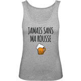Débardeur Femme Jamais sans ma rousse 