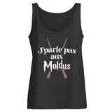 Débardeur Femme J'parle pas aux Moldus 
