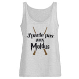 Débardeur Femme J'parle pas aux Moldus 