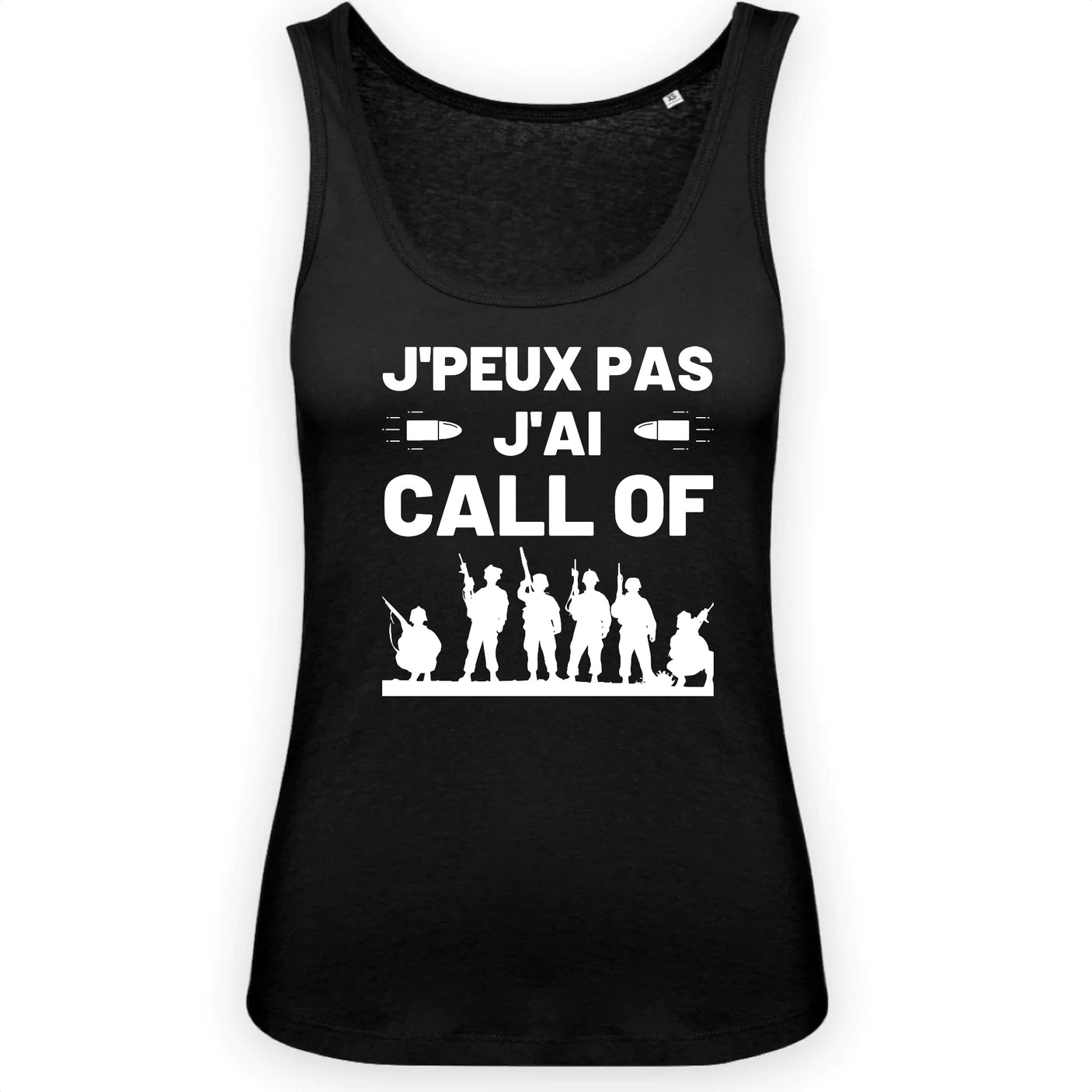 Débardeur Femme J'peux pas j'ai call of 