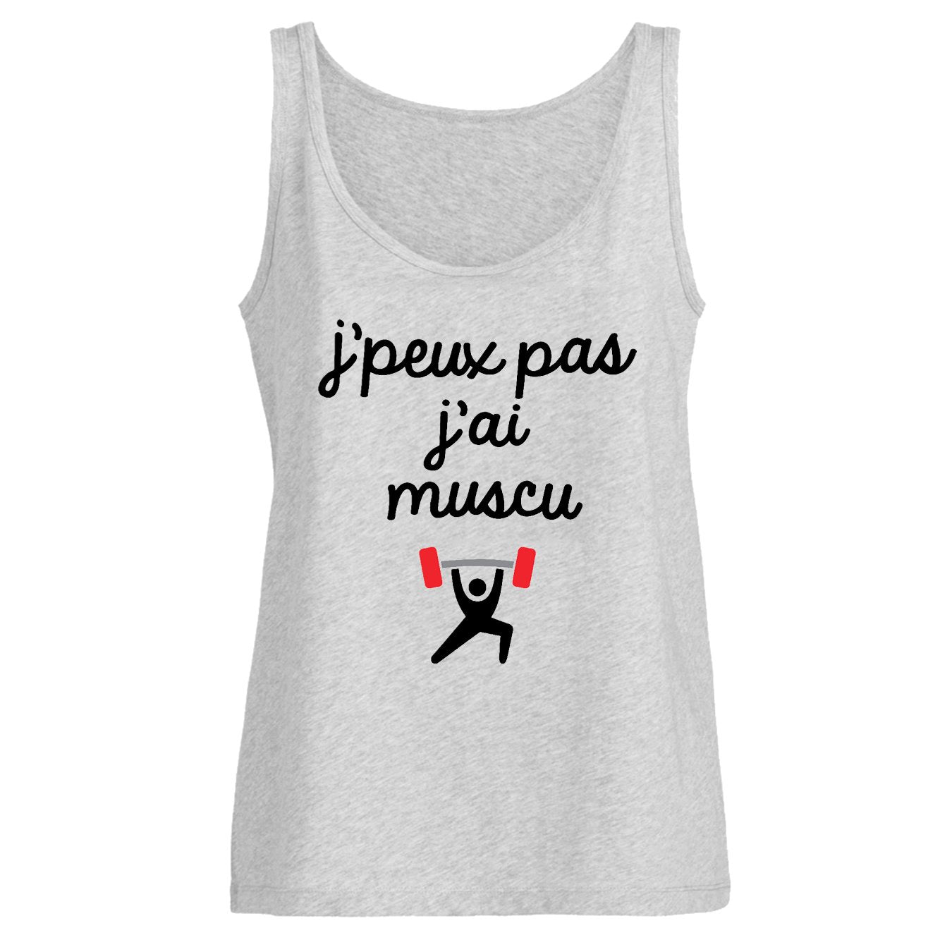 Débardeur Femme J'peux pas j'ai muscu 