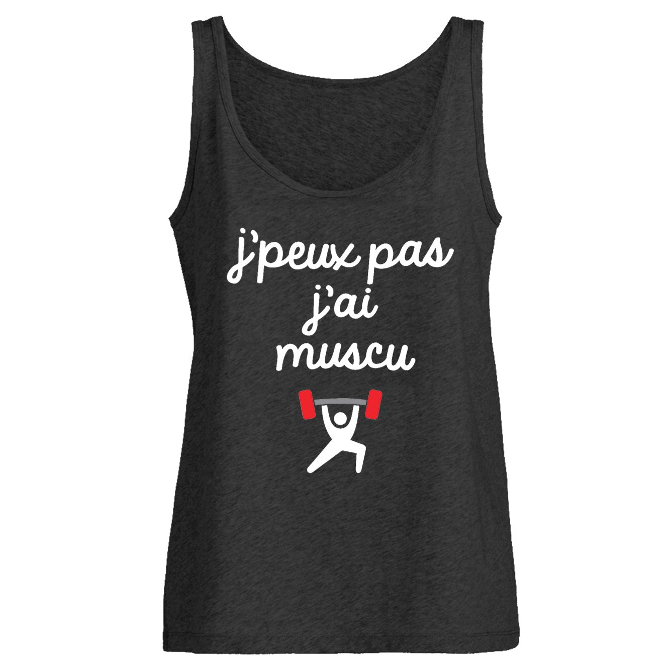 Débardeur Femme J'peux pas j'ai muscu 