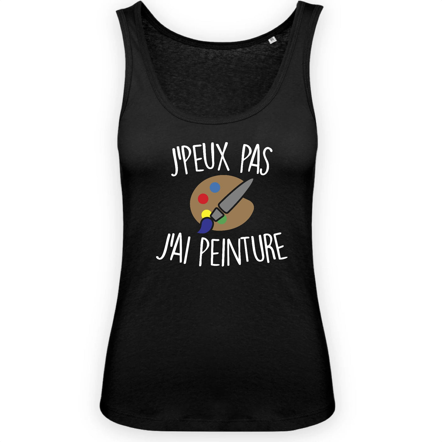 Débardeur Femme J'peux pas j'ai peinture 