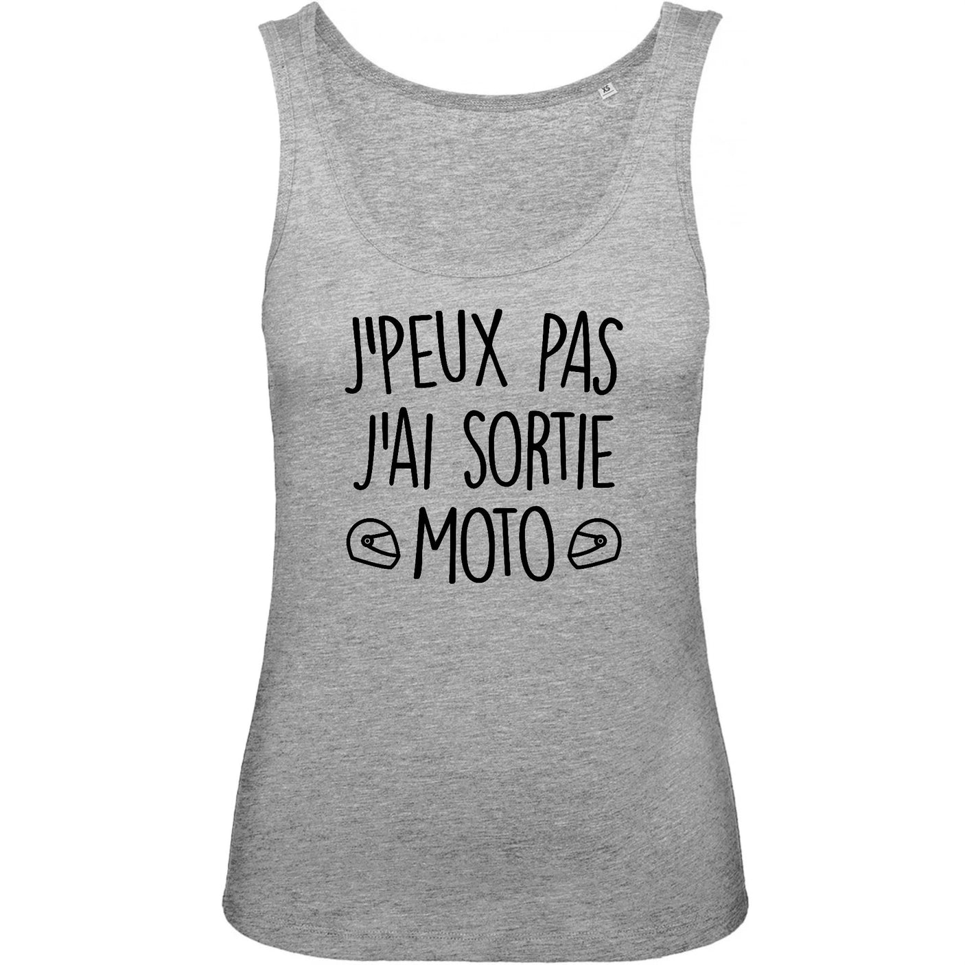 Débardeur Femme J'peux pas j'ai sortie moto 