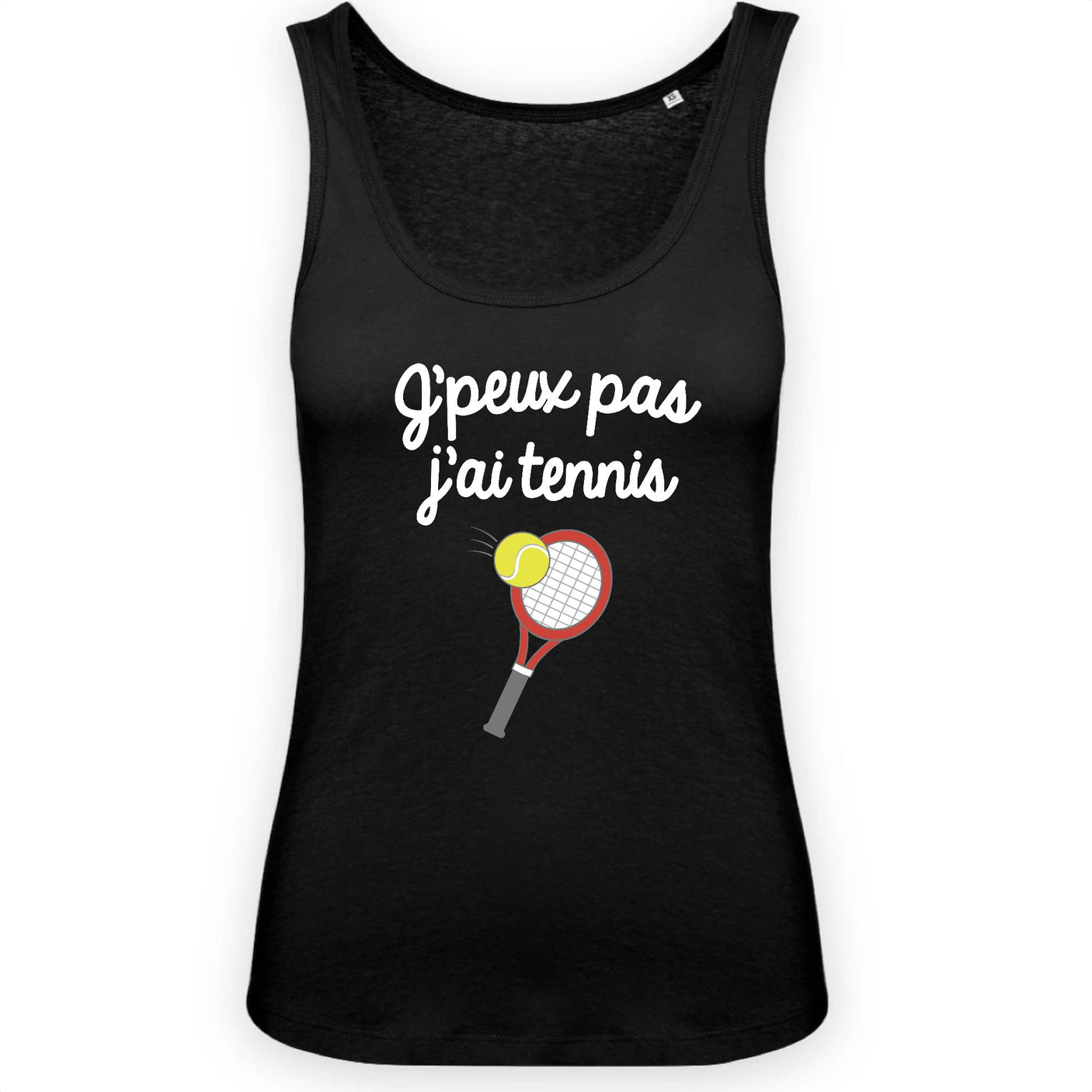 Débardeur Femme J'peux pas j'ai tennis 