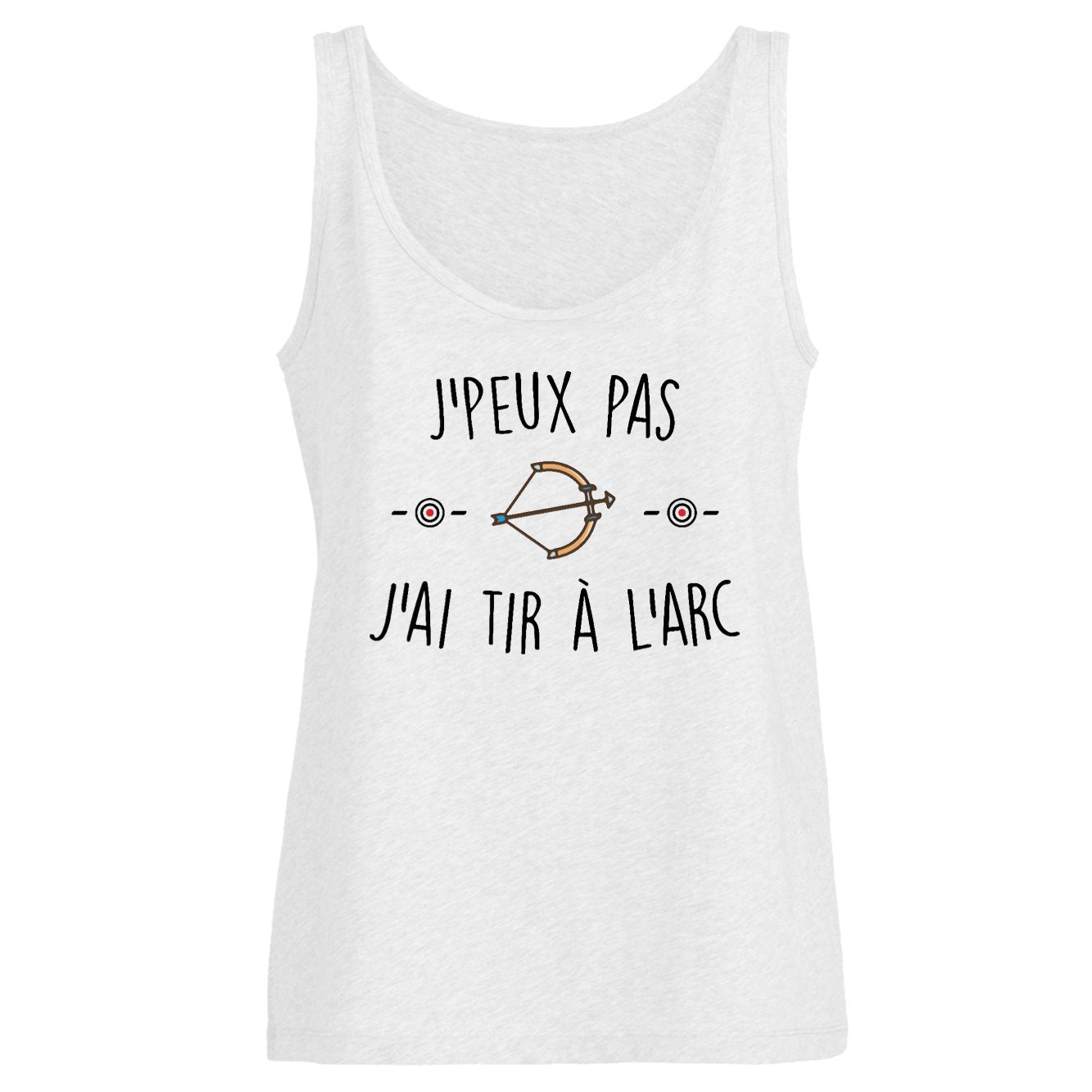 Débardeur Femme J'peux pas j'ai tir à l'arc 