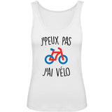 Débardeur Femme J'peux pas j'ai vélo 