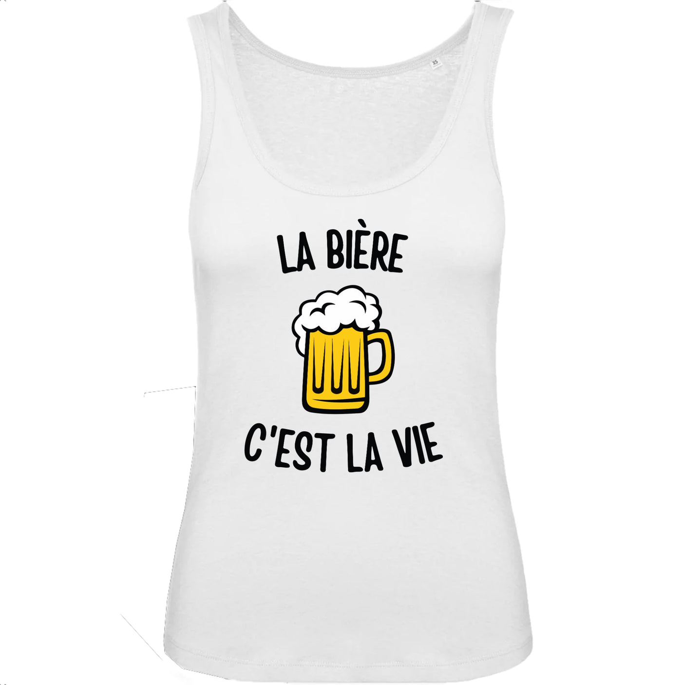 Débardeur Femme La bière c'est la vie 