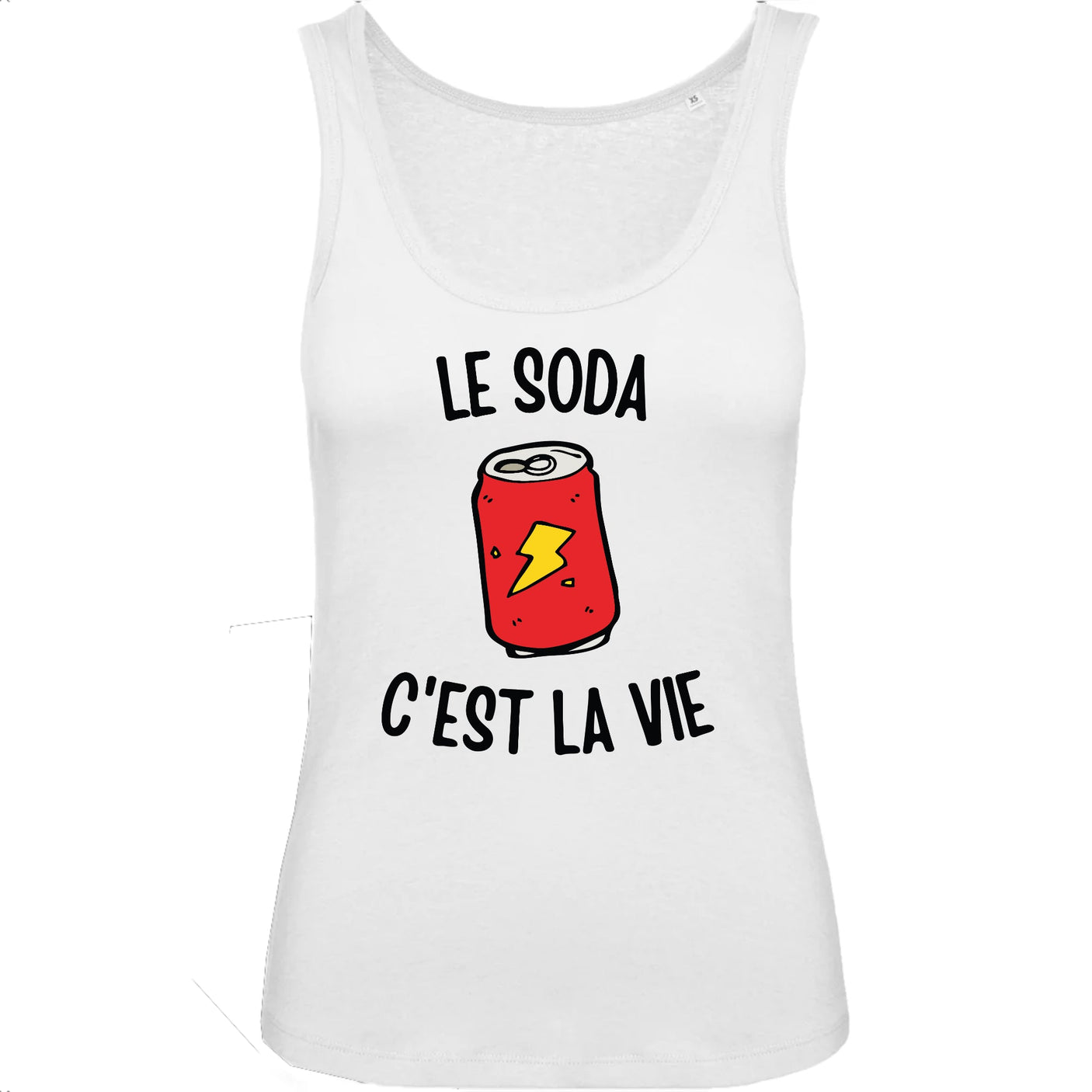 Débardeur Femme Le soda c'est la vie 