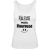 Débardeur Femme Râleuse mais heureuse 