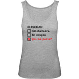 Débardeur Femme Situation célibataire 