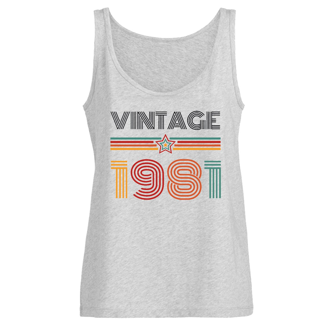 Débardeur Femme Vintage année 1981 