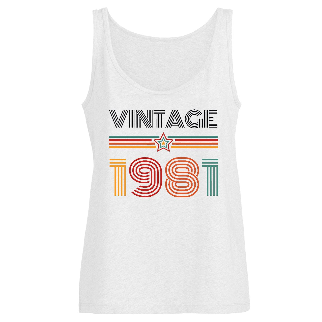 Débardeur Femme Vintage année 1981 