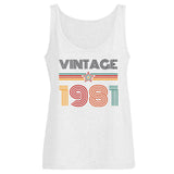 Débardeur Femme Vintage année 1981 
