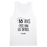 Débardeur Homme Anniversaire 18 ans 