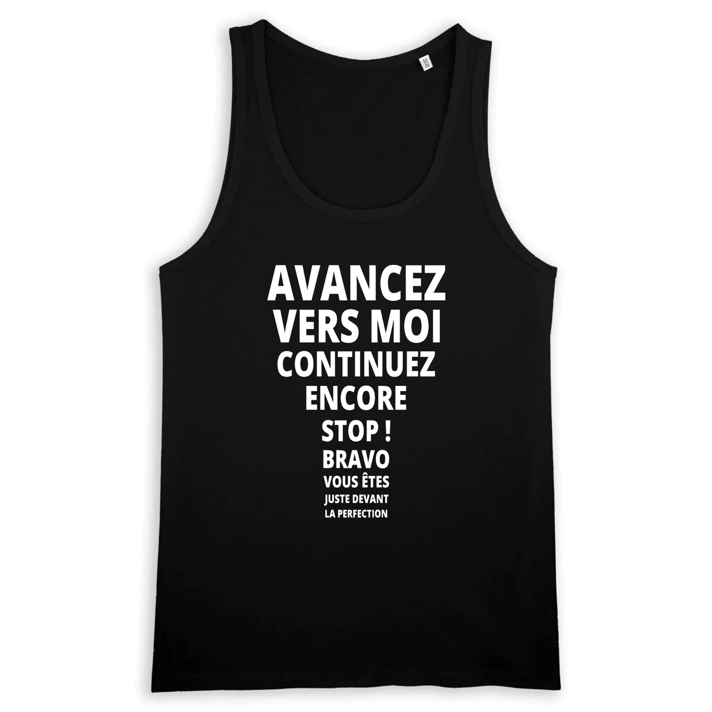 Débardeur Homme Avancez vers la perfection 