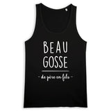Débardeur Homme Beau gosse de père en fils 