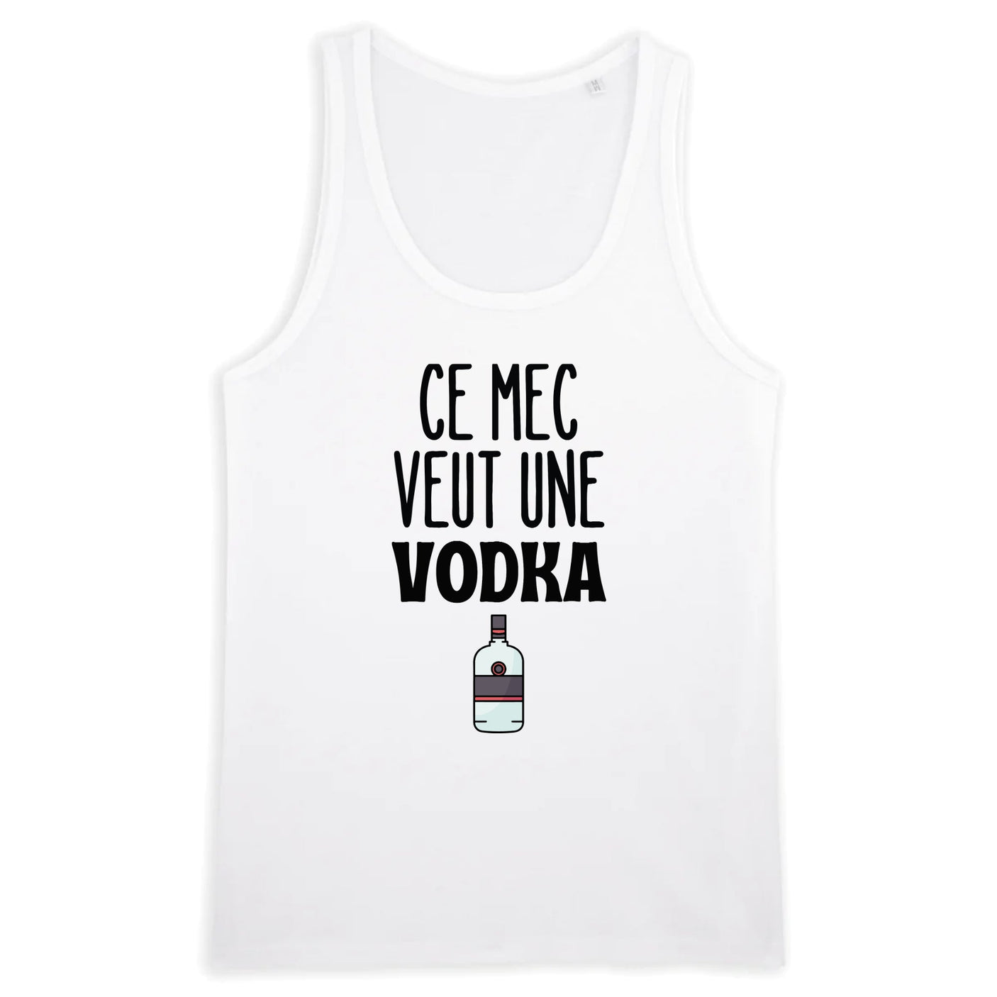 Débardeur Homme Ce mec veut une vodka 