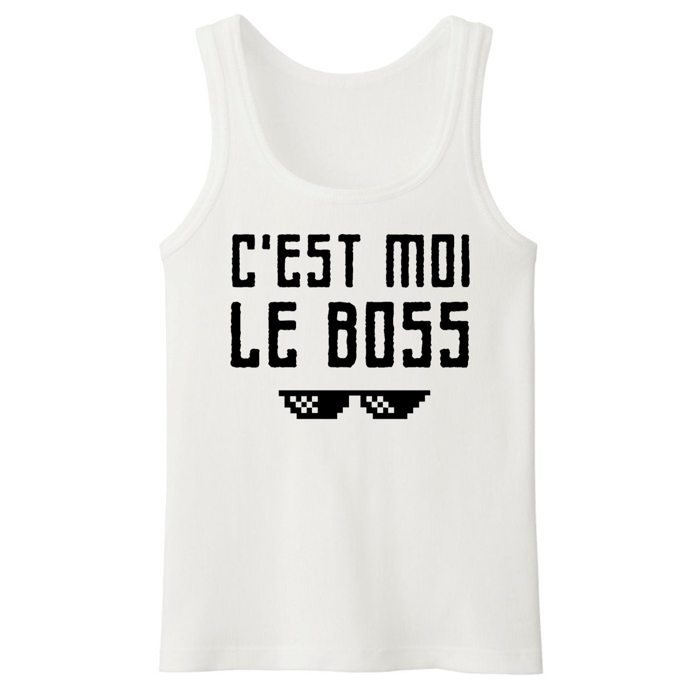 Débardeur Homme C'est moi le boss 