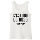 Débardeur Homme C'est moi le boss 