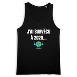 Débardeur Homme J'ai survécu à 2020 