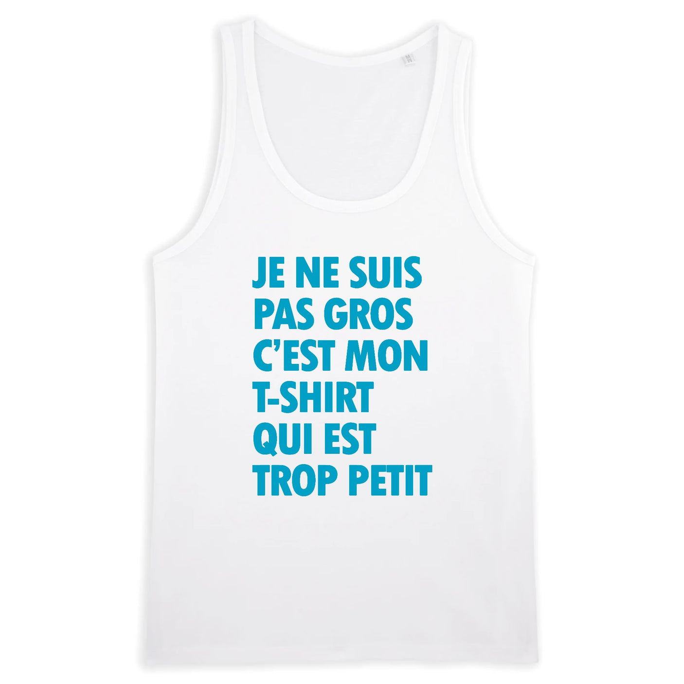 Débardeur Homme Je ne suis pas gros 