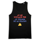 Débardeur Homme Je ne vieillis pas je prends de la valeur 