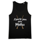 Débardeur Homme J'parle pas aux Moldus 