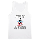 Débardeur Homme J'peux pas j'ai aquabike 
