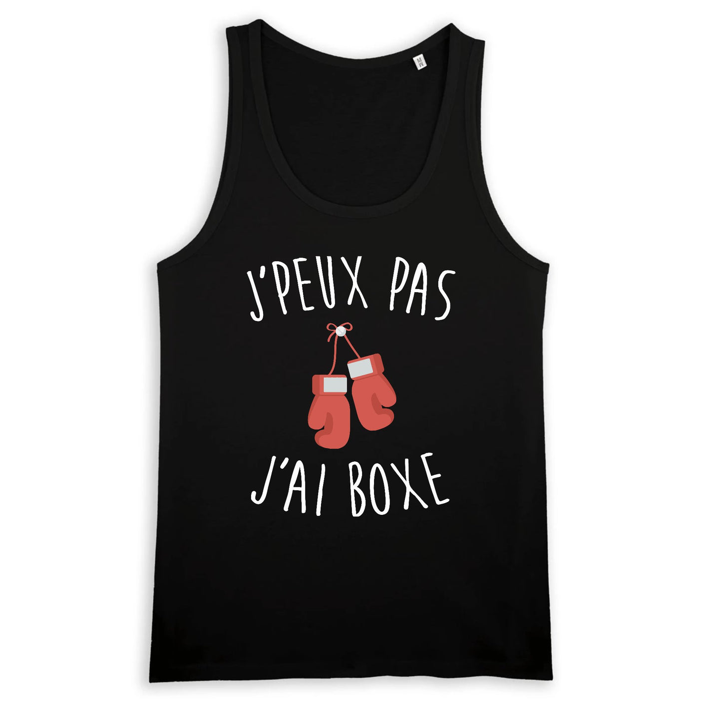 Débardeur Homme J'peux pas j'ai boxe 