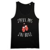 Débardeur Homme J'peux pas j'ai boxe 