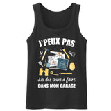 Débardeur Homme J'peux pas j'ai garage 