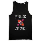 Débardeur Homme J'peux pas j'ai kayak 