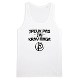 Débardeur Homme J'peux pas j'ai krav maga 