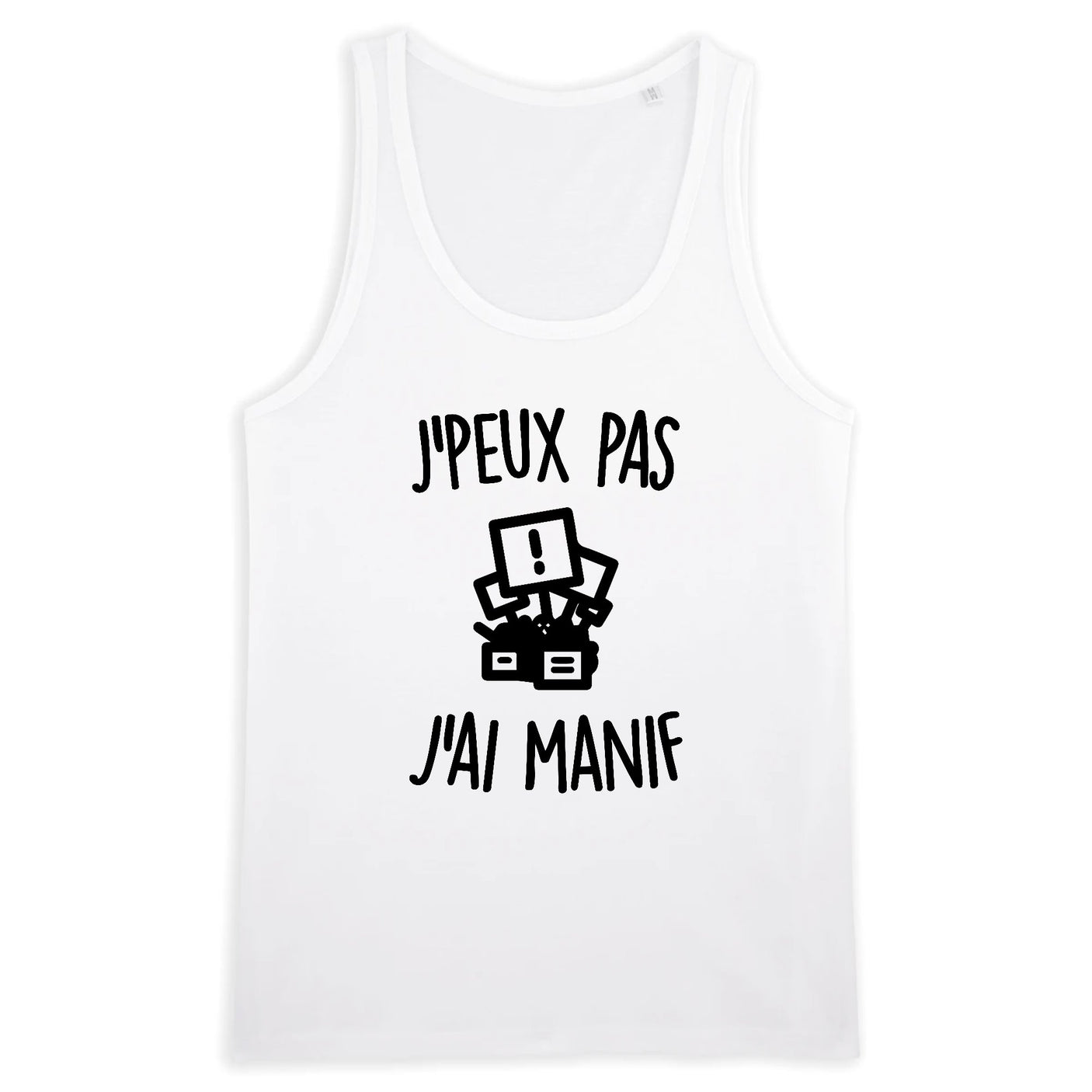 Débardeur Homme J'peux pas j'ai manif 