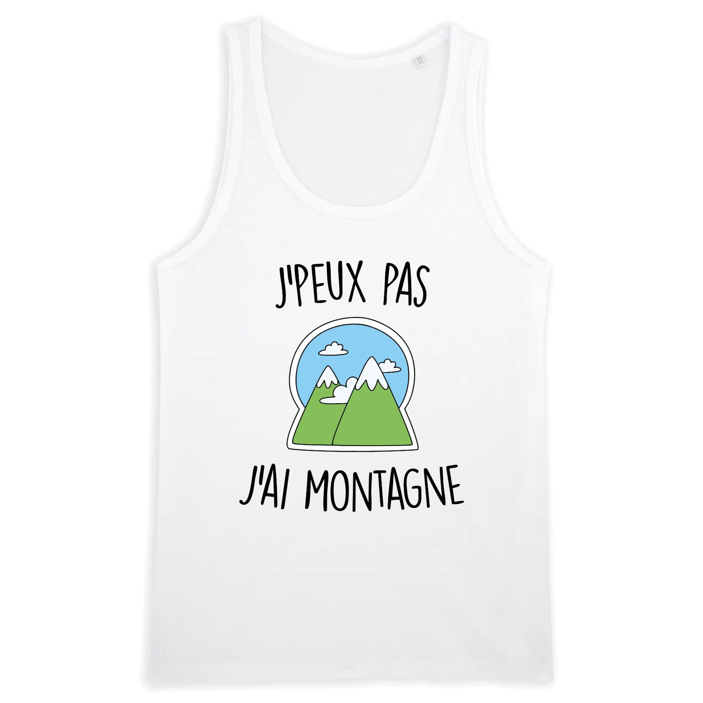 Débardeur Homme J'peux pas j'ai montagne 