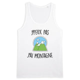 Débardeur Homme J'peux pas j'ai montagne 