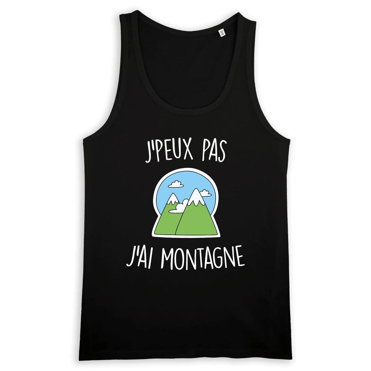 Débardeur Homme J'peux pas j'ai montagne 